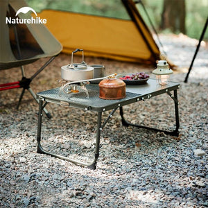 Table de camping en MDF ultralégère et pliable pour le camping et van - life "Naturehike - Mini Fold Table" - Planète Rando