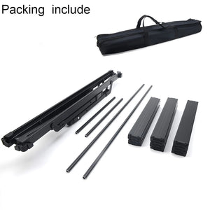 Table de camping pliante amovible en bois pour le camping & van - life "HYSJ - HYOT - 138 IGT" - Planète Rando