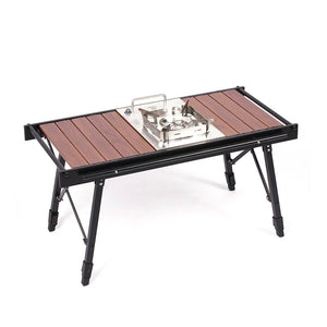 Table de camping pliante amovible en bois pour le camping & van - life "HYSJ - HYOT - 138 IGT" - Planète Rando