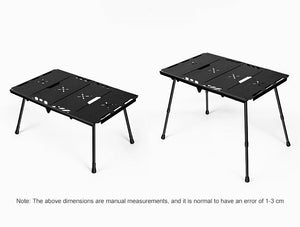 Table tactique d'extérieur pliante, légère et multifonctionnelle 3kg "WESTTUNE - Tactical table ST15" - Planète Rando