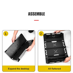 Table tactique d'extérieur pliante, légère et multifonctionnelle 3kg "WESTTUNE - Tactical table ST15" - Planète Rando