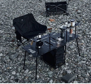 Table tactique pliable et portable 5kg "ISE MOUNT - Skeleton Tactical" - Planète Rando