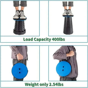 Tabouret de camping pliable et portable "47 Outdoor - Folding stool" - Planète Rando