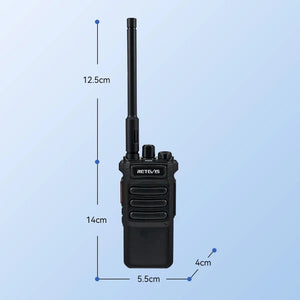 Talkie - walkie / radio bidirectionnelle longue portée de 3 à 5km "Retevis - RT86" - Planète Rando