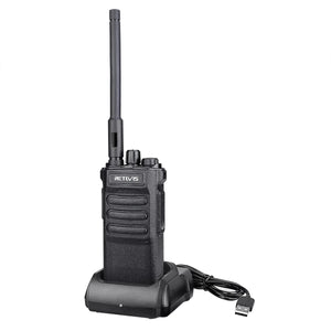 Talkie - walkie / radio bidirectionnelle longue portée de 3 à 5km "Retevis - RT86" - Planète Rando