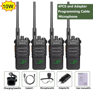 Talkie - walkie / radio bidirectionnelle longue portée de 3 à 5km "Retevis - RT86" - Planète Rando