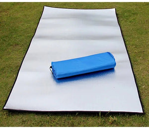 Tapis de camping en mousse isolante en aluminium pour le bivouac et le bikepacking "Top lander - Proof pad " - Planète Rando