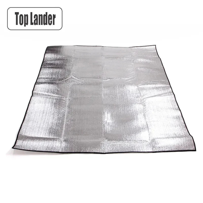 Tapis de camping en mousse isolante en aluminium pour le bivouac et le bikepacking "Top lander - Proof pad " - Planète Rando