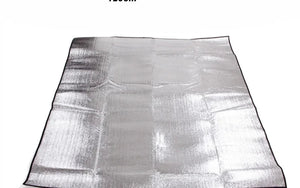 Tapis de camping en mousse isolante en aluminium pour le bivouac et le bikepacking "Top lander - Proof pad " - Planète Rando