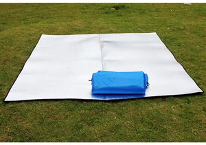 Tapis de camping en mousse isolante en aluminium pour le bivouac et le bikepacking "Top lander - Proof pad " - Planète Rando