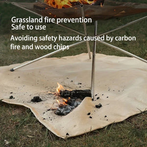 Tapis de protection ignifugé contre les incendies pour le camping "Ise Mount - Fire Proof" - Planète Rando