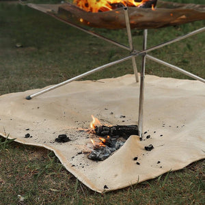 Tapis de protection ignifugé contre les incendies pour le camping "Ise Mount - Fire Proof" - Planète Rando
