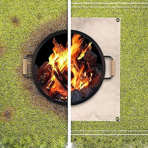 Tapis de protection ignifugé contre les incendies pour le camping "Ise Mount - Fire Proof" - Planète Rando