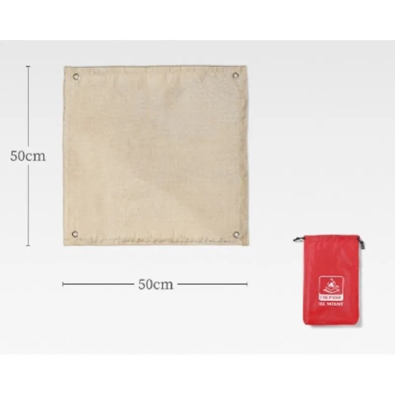 Tapis de protection ignifugé contre les incendies pour le camping "Ise Mount - Fire Proof" - Planète Rando