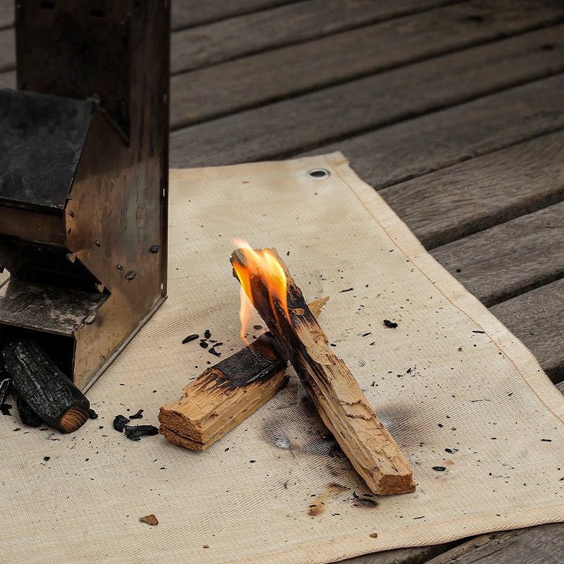 Tapis de protection ignifugé contre les incendies pour le camping "Ise Mount - Fire Proof" - Planète Rando