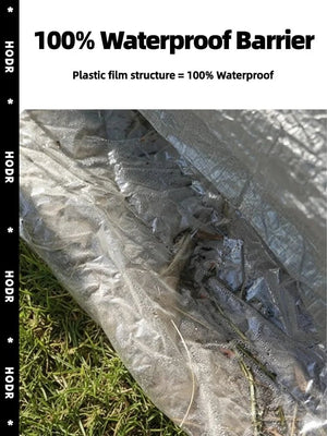 Tapis de sol / bâche imperméable pour tente en film polycro ultraléger à partir de 60g "Horizon Outdoor - Polycro ground sheet" - Planète Rando