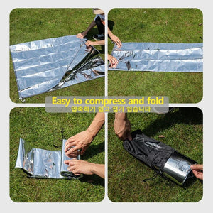 Tapis de sol de camping étanche, feuille d'aluminium PE multifonctionnelle, polymère de pique - nique "Naturehike - NH20FCD03" - Planète Rando