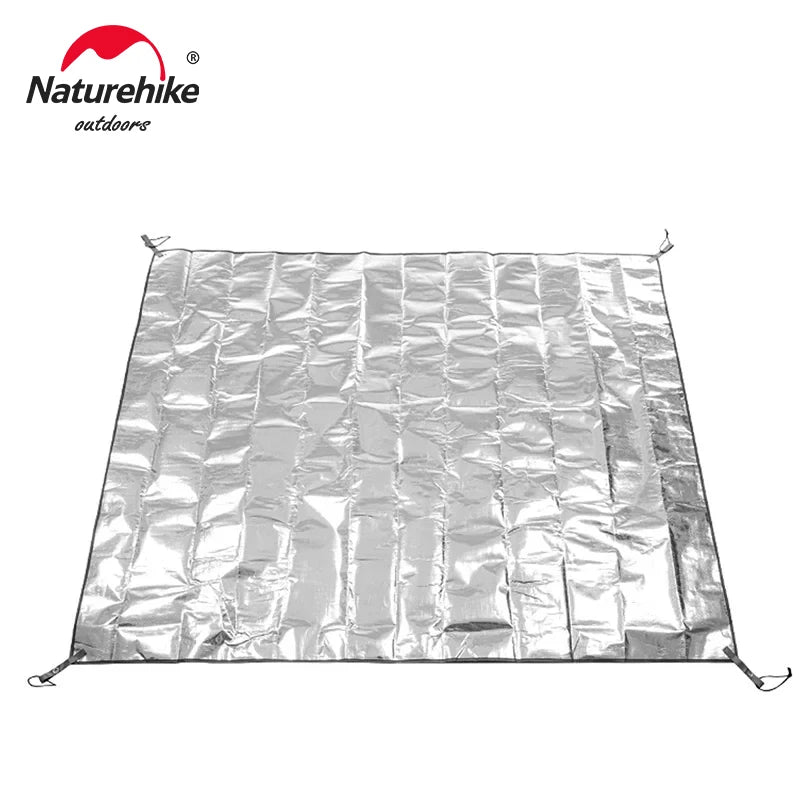Tapis de sol de camping étanche, feuille d'aluminium PE multifonctionnelle, polymère de pique - nique "Naturehike - NH20FCD03" - Planète Rando