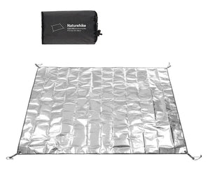 Tapis de sol de camping étanche, feuille d'aluminium PE multifonctionnelle, polymère de pique - nique "Naturehike - NH20FCD03" - Planète Rando