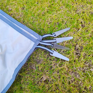 Tapis de tente / couverture camping imperméable avec piquet "Top Lander - Peak Sd100" - Planète Rando