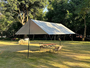 Tarp anti UV UPF 50+ / bâche de camping imperméable jusqu'à 3*5M "Top lander - Camping tarp" - Planète Rando