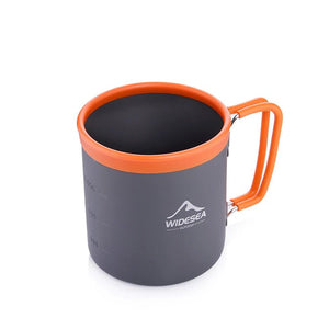 Tasse / mug en aluminium pour le camping & bivouac "Widesea - WSCC - 002" - Planète Rando