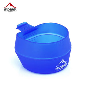Tasse pliable de randonnée / bivouac 250ml "Widesea - Camping Folding Bowl" - Planète Rando