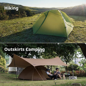 Tente de bivouac autoportante ultralégère pour 3 personnes 2,8kg "3F UL GEAR - TAIJI 3" - Planète Rando