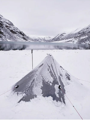 Tente de bivouac ultra - légère pour 1 personne à simple - paroi 690g "3F UL GEAR - Lanshan 1 Pro" - Planète Rando