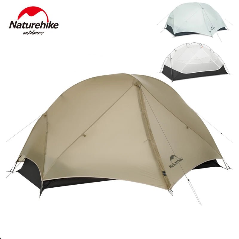 Tente de bivouac ultralégère à double - parois imperméable 1 à 2 pers à partir de 1,2kg "Naturehike - Mongar UL" - Planète Rando