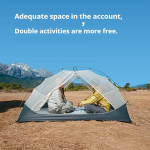 Tente de bivouac ultralégère à double - parois imperméable 1 à 2 pers à partir de 1,2kg "Naturehike - Mongar UL" - Planète Rando
