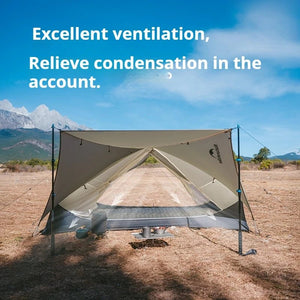 Tente de bivouac ultralégère à double - parois imperméable 1 à 2 pers à partir de 1,2kg "Naturehike - Mongar UL" - Planète Rando