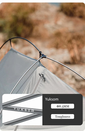 Tente de bivouac ultralégère pour 1 ou 2 personnes 1,50kg "Naturehike - Cloud Up Base" - Planète Rando
