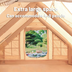 Tente de camping gonflable pour 4 à 8 personnes avec fenêtres "Pakicetus - Inflatable Tent" - Planète Rando