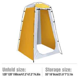 Tente de douche portable pour le camping et van - life "Westtune - Shower tent" - Planète Rando