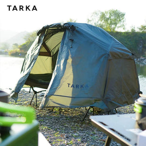 Tente de lit de camping double - parois pour 1 personne "TARKA Outdoor - Aries" - Planète Rando