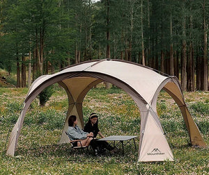 Tente dôme de camping idéale pour 8 à 10 personnes "Mountainhiker - SZK - 381" - Planète Rando