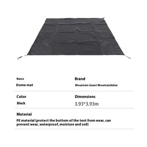 Tente dôme de camping idéale pour 8 à 10 personnes "Mountainhiker - SZK - 381" - Planète Rando