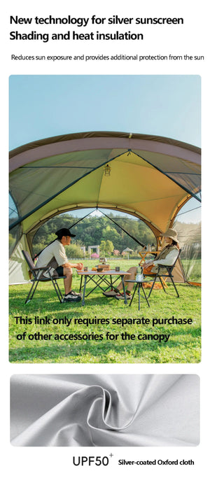 Tente dôme de camping pour 8 à 10 personnes "BISINNA - ZL094" - Planète Rando