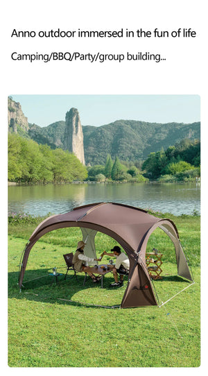 Tente dôme de camping pour 8 à 10 personnes "BISINNA - ZL094" - Planète Rando