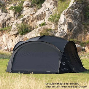 Tente dôme d'extérieur / auvent de camping imperméable pour 8 - 10 personnes "ShineTrip - Dome Canopy" - Planète Rando