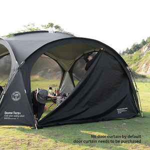 Tente dôme d'extérieur / auvent de camping imperméable pour 8 - 10 personnes "ShineTrip - Dome Canopy" - Planète Rando