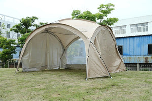 Tente dôme d'extérieur / auvent de camping surdimensionné pour 6 à 8 personnes "Enjoy Space - Outdoor Spherical Dome Tent" - Planète Rando