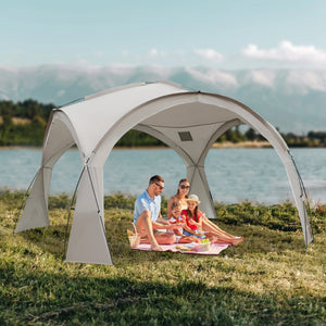 Tente dôme d'extérieur / auvent de camping surdimensionné pour 6 à 8 personnes "Enjoy Space - Outdoor Spherical Dome Tent" - Planète Rando