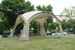 Tente dôme d'extérieur / auvent de camping surdimensionné pour 6 à 8 personnes "Enjoy Space - Outdoor Spherical Dome Tent" - Planète Rando