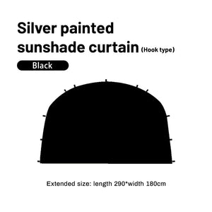 Tente dôme d'extérieur / auvent de camping surdimensionné pour 8 à 12 personnes "Sonuto - Big Dome" - Planète Rando