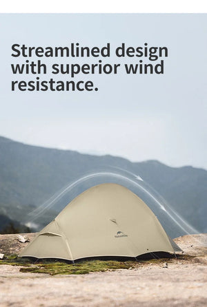 Tente double - parois de bivouac ultra - légère 2 personnes & autoportante à partir de 1,36kg "Naturehike - Cloud Up Pro" - Planète Rando