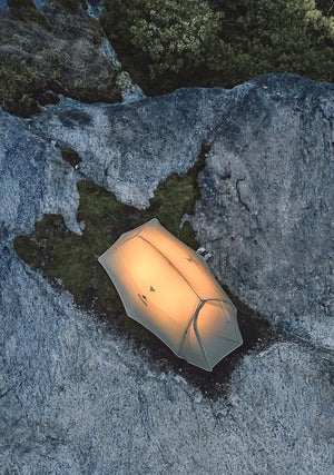 Tente double - parois de bivouac ultra - légère 2 personnes & autoportante à partir de 1,36kg "Naturehike - Cloud Up Pro" - Planète Rando