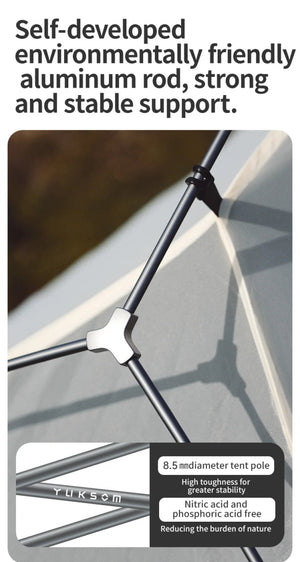 Tente double - parois de bivouac ultra - légère 2 personnes & autoportante à partir de 1,36kg "Naturehike - Cloud Up Pro" - Planète Rando