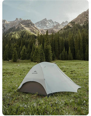 Tente ultralégère nylon 15D double couche pour la randonnée, le camping et le trekking "Naturehike - Star River UL" - Planète Rando